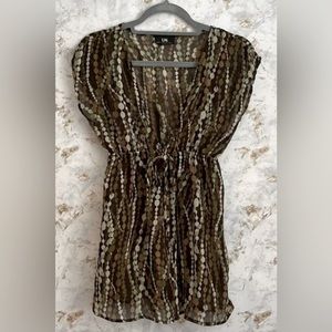 I.N. San Francisco Sheer Blouse | SIZE S